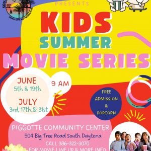 South Daytona FREE Summer Kids Movies Series