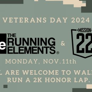 11/11 The Running Elements - Veterans Day Honor Walkor Run