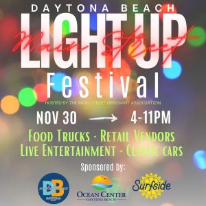 11/30 1st Annual Light Up Main Street Festival - Daytona