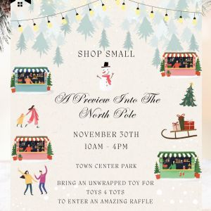 11/30 A Preview Into the North Pole -Town Center Park Venetian Bay