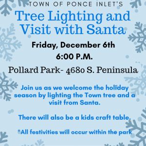 12/06 Town of Ponce Inlet Tree Lighting and Children’s Christmas Party