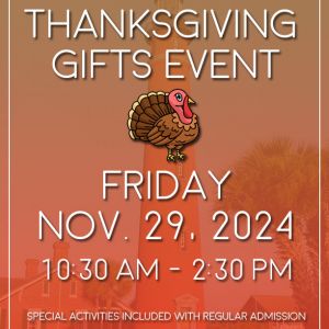 11/29 Ponce de Leon Lighthouse - Thanksgiving Gifts Event