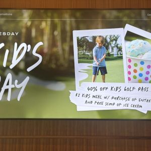 Popstroke Golf Kids Day