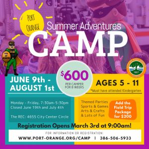 City of Port Orange Summer Adventure Program