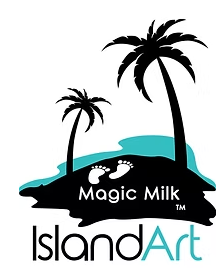 Magic Milk Sand Art