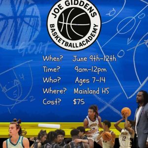 Coach Joe Giddens Basketball Camp