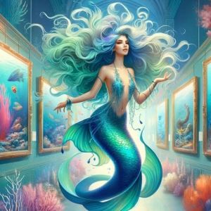 Salty Mermaid Art, The