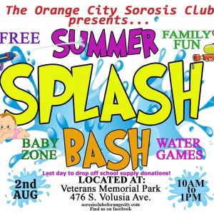 08/02 Annual Summer Splash Bash Orange City