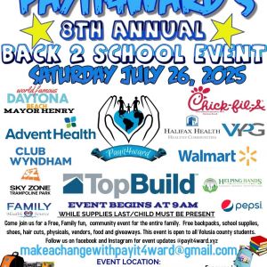 07/26 Payit4ward's Annual Back 2 School Event