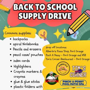 06/19 - 07/20 Back to School Supply Drive